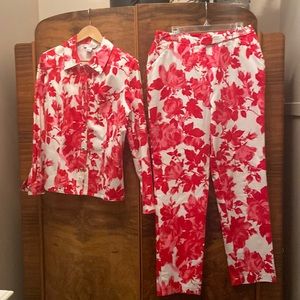 Bianca Nygard suit Jacket 10 Pants 12